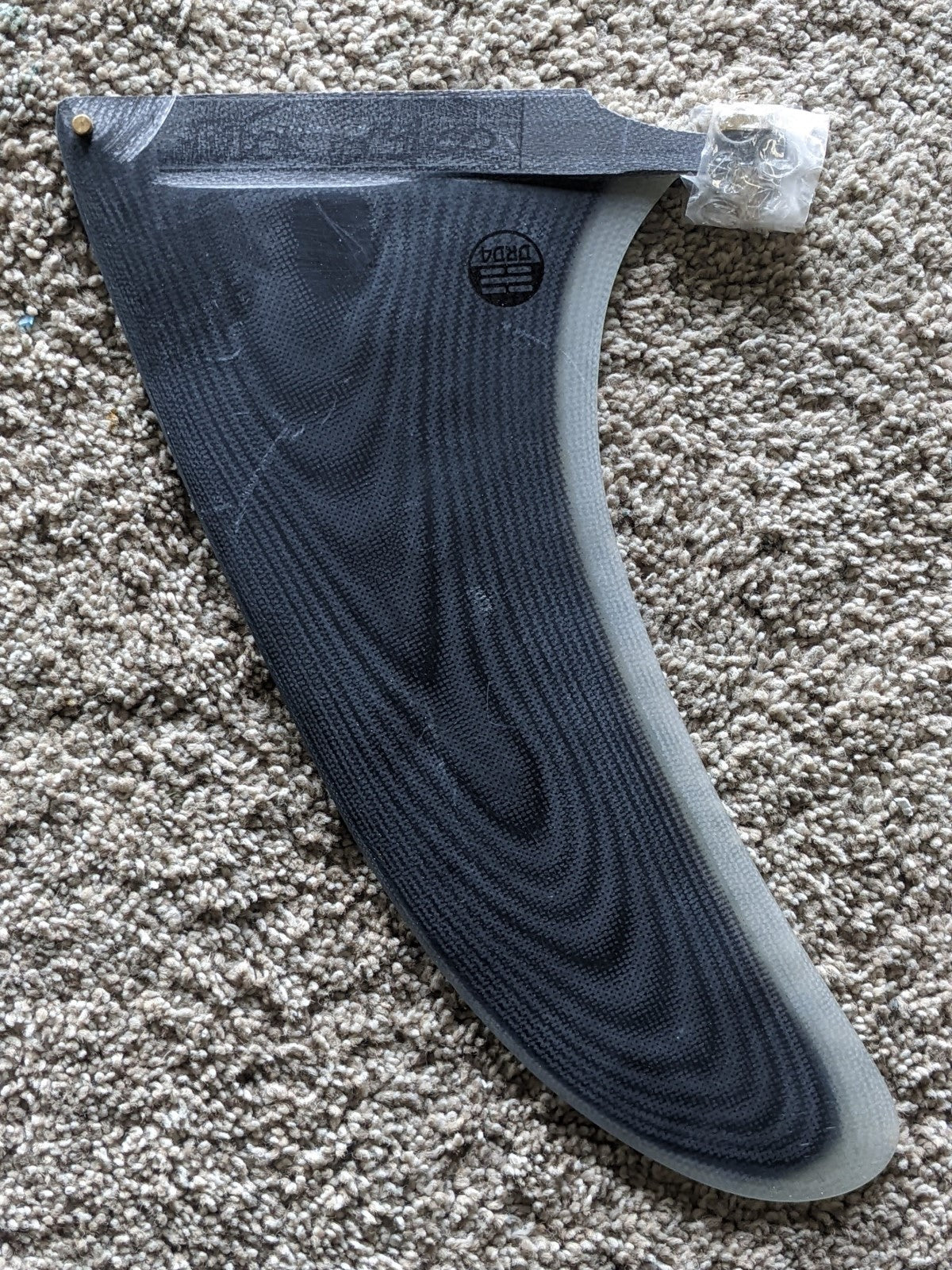 Joel's go-to egg template. Solid fin template with a Tudor-Approved balance between hold and rail-game.  Check out more at DRD4 Fin Company! 